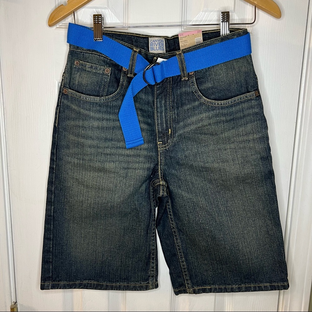 NWT Boys Canyon River Blues Jean
Shorts size 14 with Belt